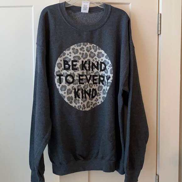 Cheetah Print Logo Sweatshirt - Picture 1 of 3